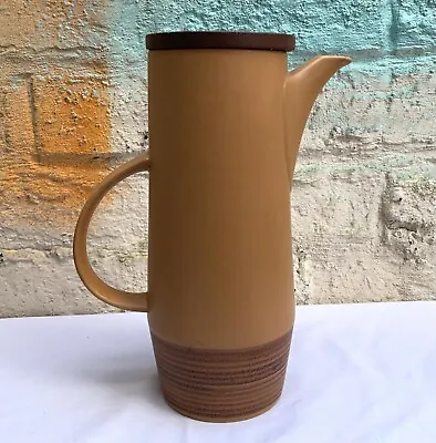 Buy Vintage Retro Purbeck Art Pottery Stoneware Toast Pattern Tall Coffee Pot • 12.99£