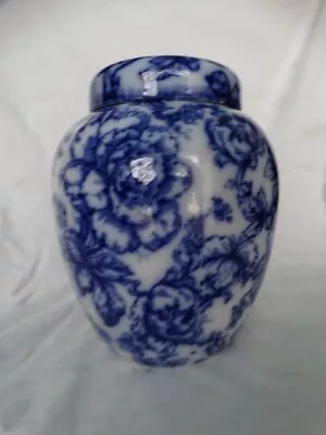 Buy Rare Keeling & Co. Cavendish Blue & White Ginger Jar & Lid Very Good Used Cond. • 383.24£