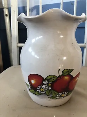 Buy Bud Vase Red Apples Daisies Shakers And Thangs Pottery Marshall Texas TX • 17.36£