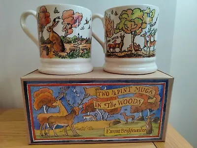 Buy Emma Bridgewater Pottery - Boxed Mugs - Into The Woods - Deer And Hares • 39.99£