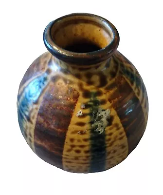 Buy VTG Boho Eclectic Ceramic Clay Bud Vase National Silver Company Japan 4.5  Tall • 17.32£