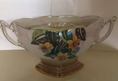 Buy Beautiful Royal Winton Grimwade Trophy Vase With Lustrous Daffodil Pattern • 20£