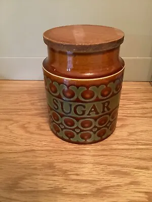 Buy Vintage Hornsea Pottery Bronte Sugar Jar Retro MCM John Clappison Design • 12£