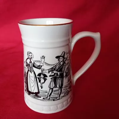 Buy Lord Nelson Pottery Tankard, Mayflower & Pilgrim Fathers Design • 4.99£