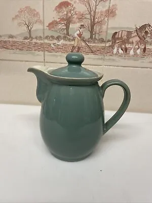 Buy VINTAGE | Denby Stoneware Tea Pot/Coffee Pot | Regency Manor Green | 1 Pint • 11.99£