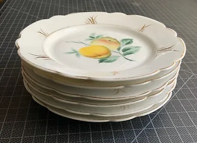 Buy Antique Haviland Limoges China Porcelain Fruit Plates Set Of 6 Hand Painted EX • 115.08£