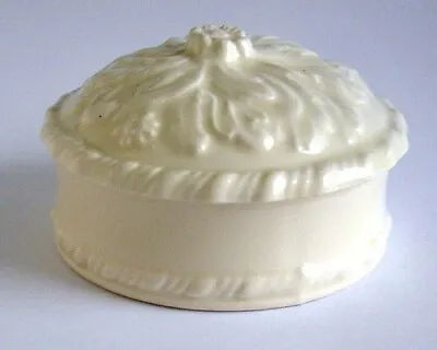 Buy Royal Creamware Decorative Pin Box Occasions Collectable Piece  9cm • 12.50£