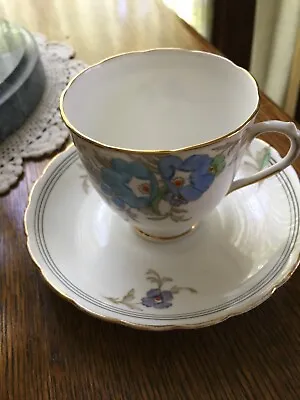 Buy Vintage Plant Tuscan China Made In England Cup And Saucer • 5.64£