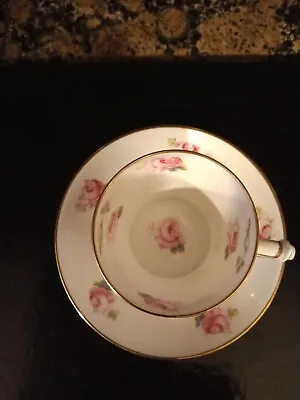 Buy Antique Royal Crown Derby Demitasse Cabinet Cup / Saucer 4202 Roses - Tiffany. • 18£