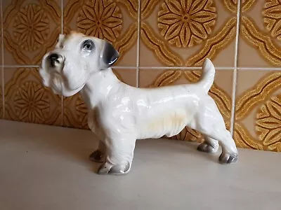 Buy Very Rare Sealyham Terrier Dog - German ? - Cream / White - Cesky? - Not Beswick • 29.99£
