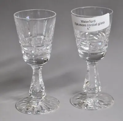 Buy WATERFORD - KYLEMORE  - 2 CORDIAL GLASSES - 4 In. • 14.18£