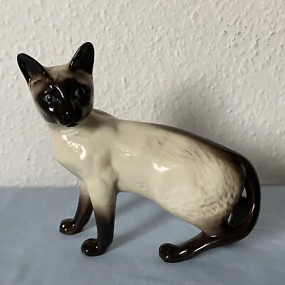 Buy Vintage Beswick Large Siamese Cat Figurine - Excellent • 11.95£