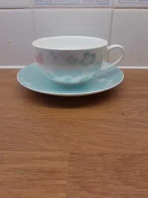 Buy Laura Ashley Fine Bone  China Cup & Saucer Floral X 1 Excellent Condition • 8£