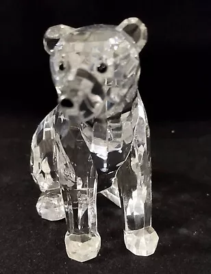 Buy Swarovski Crystal Animals Seated Bear Rare Retired With Bruised Left Leg No Box • 0.99£