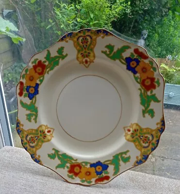 Buy Vintage John Maddock & Sons Royal Ivory Minerva 10” Dinner Plate Art Deco • 13.95£