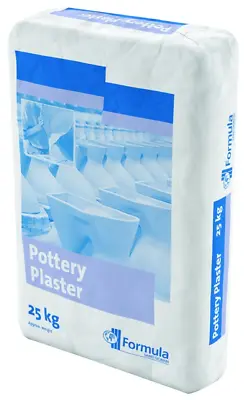 Buy Pottery Plaster For Ceramics, Slip Casting & Pottery Moulds - 25kg • 29.70£