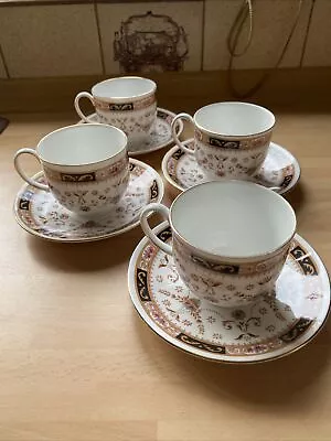 Buy Queens China - Olde England - Bone China - Set Of 4 Teacups And Saucers • 6.50£