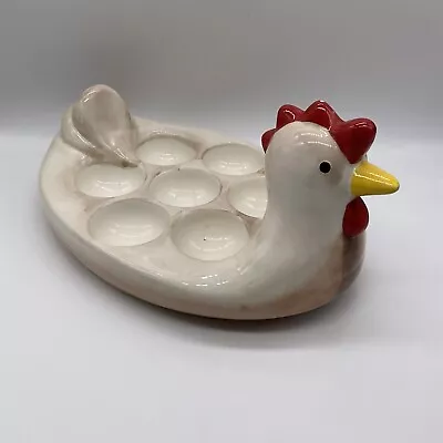 Buy Novelty Henrietta Chicken Egg Holder Ceramic Storage Crock • 5.50£