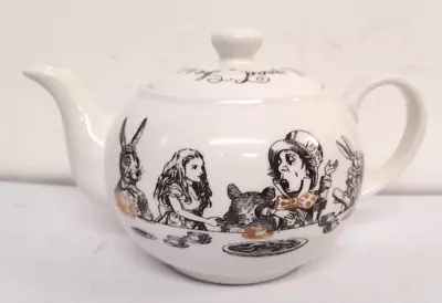 Buy Alice In Wonderland Mini Teapot Creative Tops V&A Gold Fine China Lewis Carroll • 17.99£