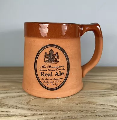 Buy Mr Brannam's Celebrated Devon Terracotta Mug Tankard Real Ale - 11cm Tall • 9.99£