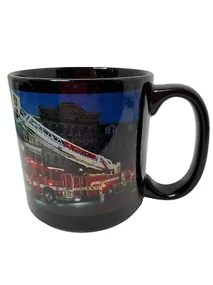Buy Downtown Bangor Maine Firetruck X- Large Cup/Mug Made In Thailand Black & Red • 14.17£