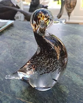 Buy Large Heavy Vintage Wedgwood Glass Duck Paperweight, Perfect Condition 17.25 Cms • 18.99£