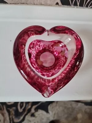 Buy Caithness  Heart  Trinket Dish  Signed Sarah Peterson • 12.27£