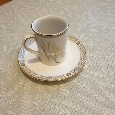 Buy Royal Doulton White Nile Tc1122 Coffee Can / Cup And Saucers (perfect) • 6£