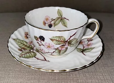 Buy Adderley Bramble Fine Bone China England Cup And Saucer H545 • 15.13£