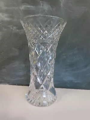 Buy Stuart Crystal Large Diamond Pattern Vase. • 18£