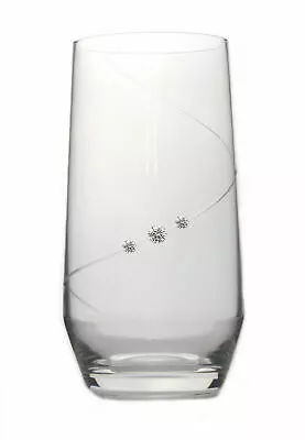 Buy Personalised Hand Cut Swirl Design Crystal Highball Glass With Gift Box • 16.95£