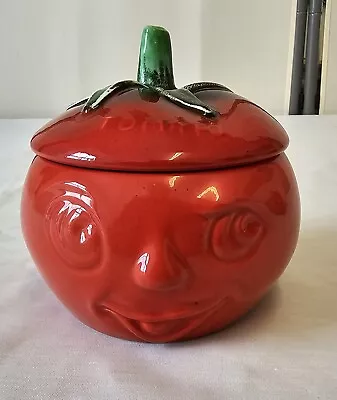 Buy Vintage Ceramic SylvaC Tomato Face Red Pot 4751- B5 (001) • 10£