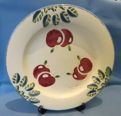 Buy Vintage Poole Handpainted Pottery - Dorset Fruits - 1 X 27cm Dinner Plate • 6£