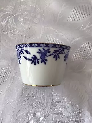 Buy Minton Delft Blue & White Floral Pattern Handleless Cup/Tea Bowl Victorian C1890 • 70£