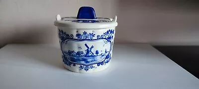Buy Vintage Elesva Delftware Pot • 10£