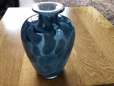 Buy Signed MTATFA Glassblowers Maltese Art Glass Vase • 3.99£