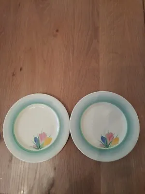 Buy  Clarice Cliff Art Deco Side Plates  In Great Condition  Superb Display Items • 9£