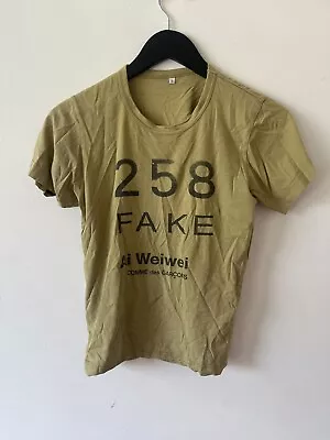 Buy Ai Weiwei Comme Des Garçons 258 FAKE Tshirt • 100£