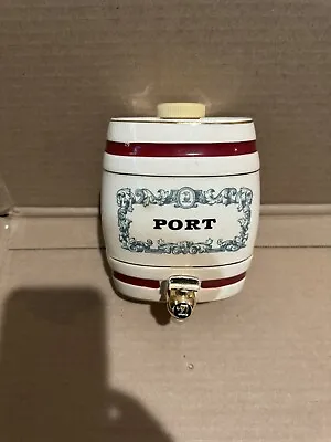 Buy Royal Victoria Pottery Wade Of England Port Barrel Decanter • 14.19£