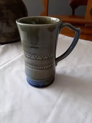 Buy Wade Vintage Irish Porcelain Tankard Mug Green Blue Brown Coffee Tea Cup 5. 5  • 4£