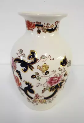 Buy Mason's Ironstone Mandalay Pattern Hand Decorated Round Vase 21cm #G1 • 9.99£