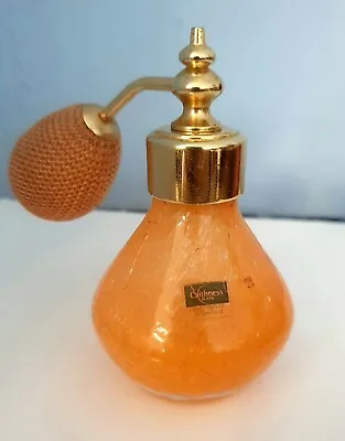 Buy Stunning Caithness Orange Glass Purfume  Bottle • 17£