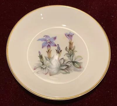 Buy Royal Worcester 51 Flowers Gilt Edged Fine Bone China Trinket Dish • 7.56£