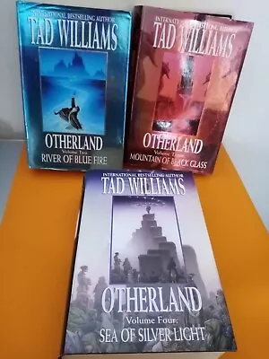 Buy 3xOtherland H/back Tad Williams: Blue Fire, Mountain Black Glass, Sea Sliver. • 39£