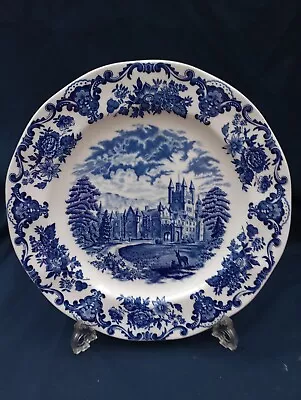 Buy  A Beautiful Wedgwood Bone China Plate Royal Homes In Excellent Condition  • 8.99£