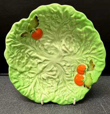 Buy Vintage Carlton Ware Lettuce Leaf & Tomato Salad Serving Dish Plate Hand Painted • 10.99£