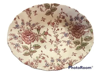 Buy  Johnson Bros Brothers ROSE CHINTZ Oval Serving Bowl ~9  X 7 1/4  EXCELLENT • 28.31£