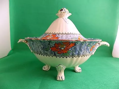 Buy Early Masons Hand Painted Floral Soup Tureen  Pattern C2393 • 40£