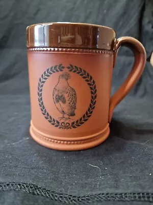 Buy Vintage Stoneware And Terracotta Mug By Fulham Pottery • 15£
