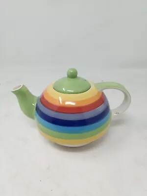 Buy Windhorse Thai Hand Painted Rainbow Ceramic Teapot • 6.49£